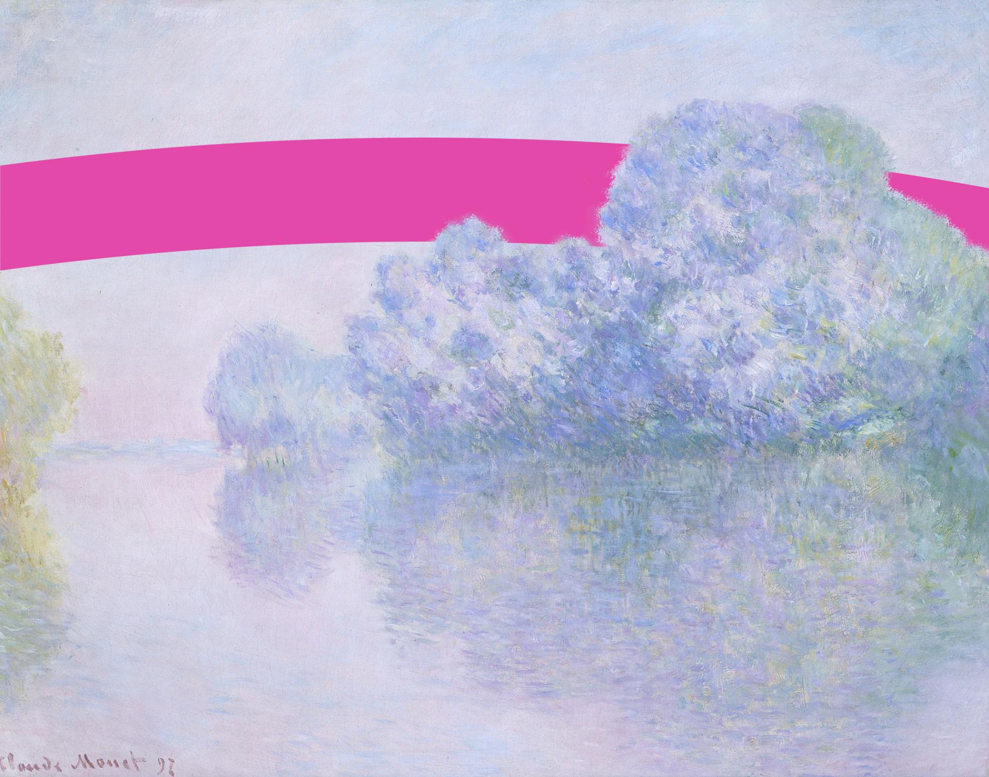 Monet painting