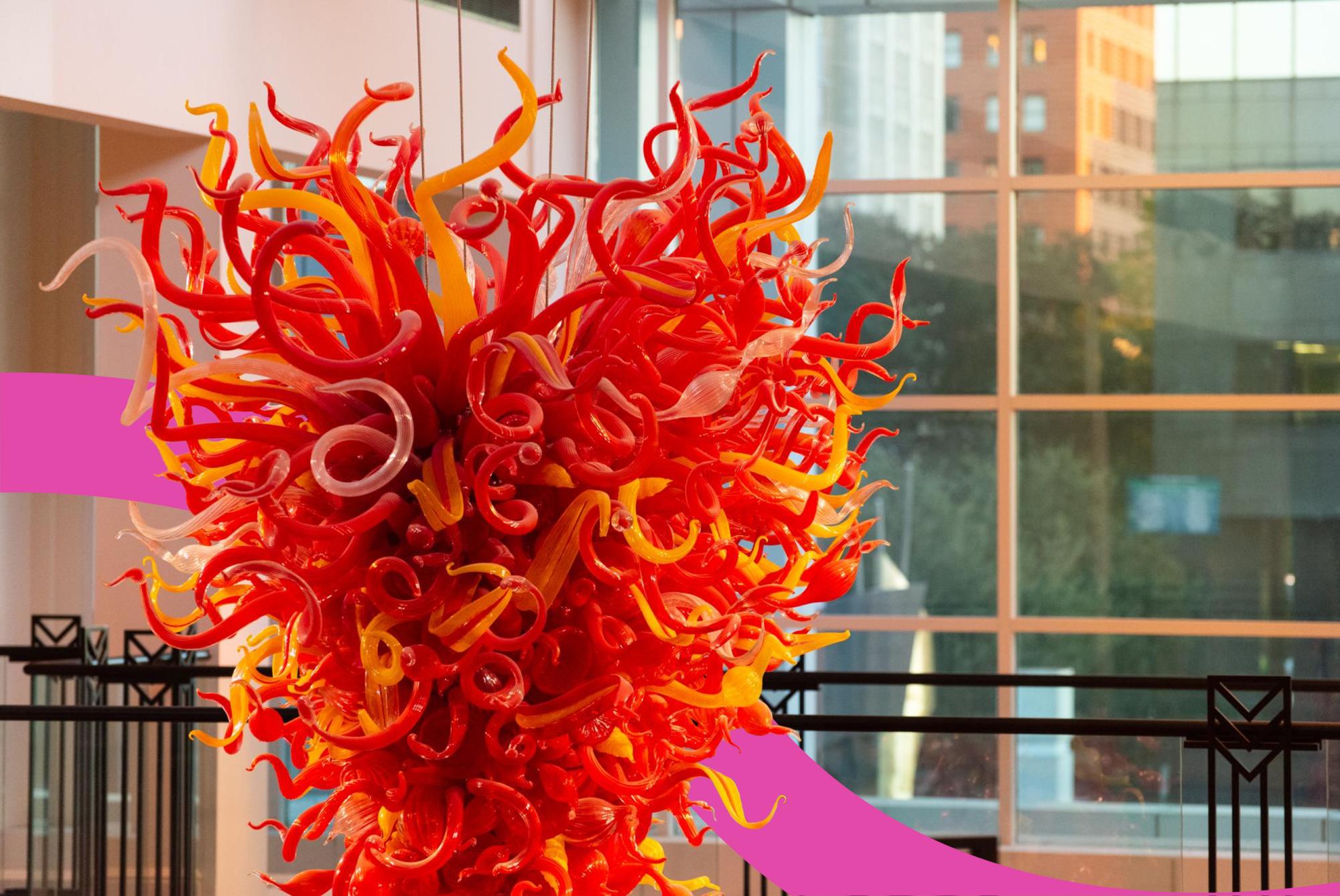 Chihuly chandelier